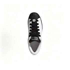 Ad Originals Superstar 2 Dia dos Namorados Edição Limitada Macio Confortável Versátil Tênis Unisex Branco Preto