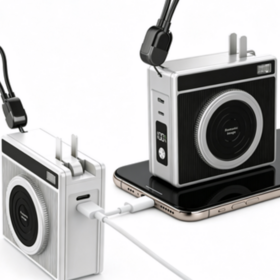 Ultra Compact Power Bank Fast Charging Dual Output Mini Portable Charger Daily Use