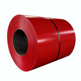 Tôle de toiture métallique PPGI de qualité supérieure RAL3002, matériau de construction