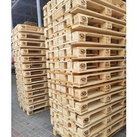 Durable EPAL wooden pallets for industrial storage transport and export perfect for warehouses and shipping needs