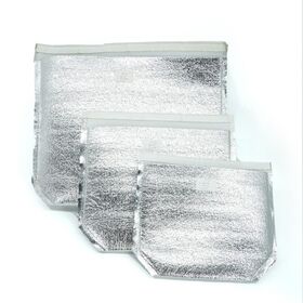 Bolsas Refrigerantes Aisladas de Aluminio con Auto-Sellado para Envío Térmico, Empaques a Prueba de Fugas para Cadena de Frío Alimentaria