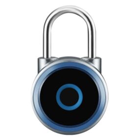 Vente Chaude 2026 Mini Serrure Intelligente Cadenas à Empreintes Digitales en Acier et Alliage de Zinc Étanche pour une Sécurité Renforcée