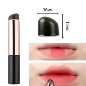 Herramientas de maquillaje para aplicar lápiz labial bálsamo labial súper suave cepillo de labios de silicona