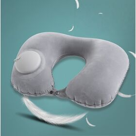 Wholesale Travel pillows Pressurized Inflatable U-Shaped Travel Neck Pillow
