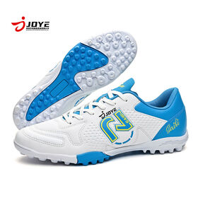 Sepatu Bola Diskon Pabrik, Sepatu Bola Semua Musim, Upper Mesh, Midsole TPU, Outsole Karet, Sol Unisex Tahan Lama
