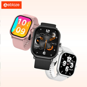 Zeblaze GTS 3 Pro Reloj Inteligente con Llamadas de Voz, Pantalla AMOLED Siempre Encendida, Monitoreo de Fitness, Smartwatch para Deportes al Aire Libre