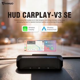 ViViHUD Supplier OEM Universal Head Up Display GPS navigation speedometer CarPlay HUD Android Auto for all cars