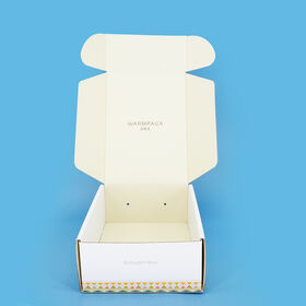 Hochwertige, bedruckte Luxus-Versandbox aus stabilem Karton mit individuellem Logo für Kosmetik-/Bekleidungs-/Geschenkverpackungen