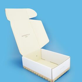 صندوق شحن ورقي فاخر مخصص مطبوع بشعار عالي الجودة لمستحضرات التجميل/الملابس/صندوق هدايا