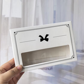 Boîte d'Emballage Portable Écologique en Papier Kraft Personnalisée, Imprimée et Gaufrée, avec Couvercle et Base, pour Chaussettes et Sous-vêtements