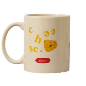 Logo personnalisé de la conception de la tasse de café en céramique pour les souvenirs d'affaires