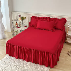 Bed skirt lace
