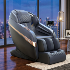 Silla de Masaje Eléctrica de Lujo al por Mayor, Silla de Masaje con Panel LCD de Punto Fijo para Cuerpo Completo, Sofá de Masaje Eléctrico en Venta