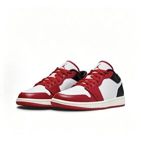 Tênis de basquete retrô baixo feminino, tênis de moda confortável respirável branco preto vermelho