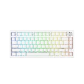 لوحة مفاتيح ألعاب لاسلكية TK53N+ الأكثر مبيعًا + ثلاثي الوضع + إضاءة خلفية RGB + مفاتيح قابلة للتبديل السريع + OEM/ODM + تصنيع + أغطية مفاتيح PBT