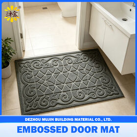 Fabricant Produire Meilleur Prix Ménage et Entrée Commerciale En Plein Air Anti slip En Relief tapis de porte