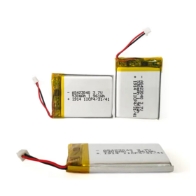 Li-Ionen-Lithium-Polymer-Akku AS423040 3.7V 530mAh Wiederaufladbarer Lipo-Akku für IoT-Geräte