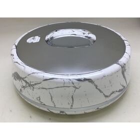 Round-Shaped Food Containers with 18/8 Stainless Steel Interior, keep food warm or cold for more 6 hours , holiday dining, wooden