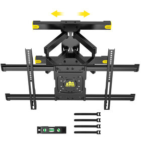 Suporte de Parede para TV de Braço Longo com Movimento Total, Distância da Parede 77-427mm