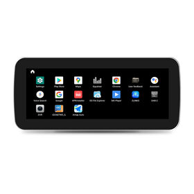 Ewaygps Android 14 8G+128G Qualcomm 8 cœurs Écran Tactile IPS Multimédia Voiture pour Mercedes C/V/GLC W205 / CLA GLA W176