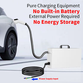 OLINK Neue tragbare DC-Ladestation "Pile" Mobile EV Ladestation CCS NACS GBT Lader OEM Logo für Tesla