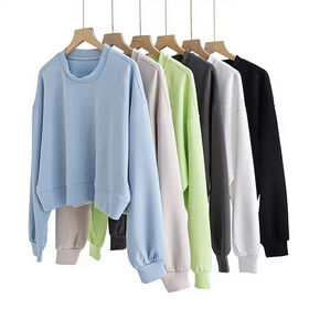 Jaket Olahraga Musim Dingin Wanita - Sweatshirt Lengan Panjang Longgar Hangat untuk Yoga