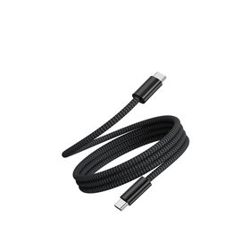 Câble de Charge Rapide 240W 2026, Câble de Données 1,2M, Câble de Données USB en Alliage de Zinc Type C pour Smartphone
