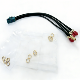 SMA Female Coaxial Adapter Cable 3 Meters TNC RF Low Loss Jumper for Wireless Systems