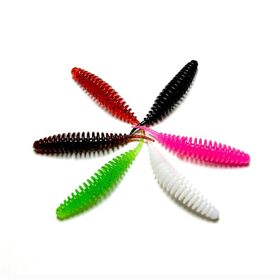 Fishing lures & bait rigs Soft bait Water dance bubble worm fake fish bait needle tail soft bait for bass and mandarin fish, drop