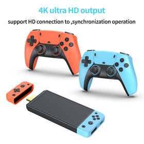 M68 Mini Game Stick 4K Output Built-in 20000+ Games 3D Joystick Dual Player Wireless Game Controller for TV/Monitor