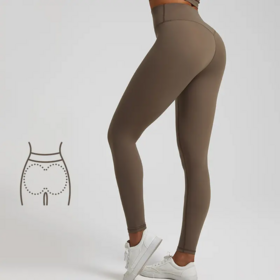 V-Back Seamless Gym Yoga Biker Shorts High Waist Breathable Peach Hip Activewear Gym Leggings for Women OEM ODM