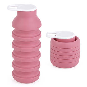 Collapsible cups Silicone folding cup, outdoor travel, portable, handy cup