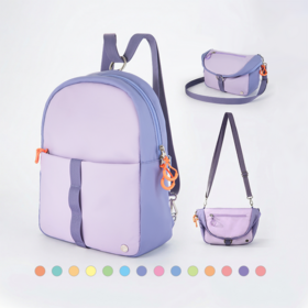 Everich Ultra-lightweight and Foldable 2-in-1 Convertible Backpack & Sling Bags for School