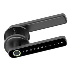 Großhandel Smart Türschloss Tuya APP Fernbedienung Biometrischer Fingerabdruck Passwort Smart Home Türschloss