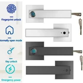 2026 سعر المصنع مقاوم للماء قفل حافة كهربائية بصمة قفل ذكي بطارية قفل إلكتروني