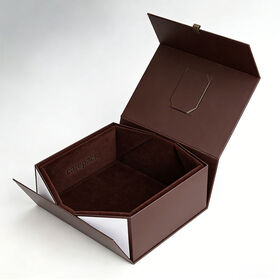 Caja de papel plegable rígida de gama alta de los regalos de la cartulina para el empaquetado