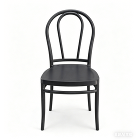 Silla de Jardín y Restaurante Apilable de Plástico Resistente a la Intemperie