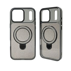 Glitter Phone Case TPU+PC Hardware Design Fashion Shockproof Protective Cover