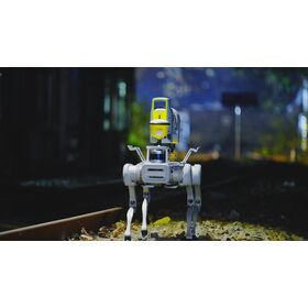 Portador Eléctrico Mediano con Carga de 200 kg: Vida Extendida, Escalada Automática de Pendientes, Resistente a la Lluvia, Visión Nocturna para Escenas de Incendio