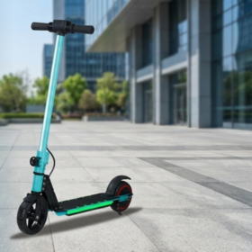 Oferta especial Scooter para niños 2 ruedas seguro de baja velocidad Ride-On E-Scooter con luces LED con plegable, seguro para niños personalizable