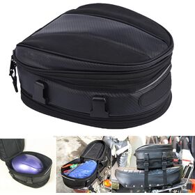 38L erweiterbare wasserdichte Motorradtasche, Hartschalen-Hecktasche mit umwandelbaren Schultergurten, stilvolle Motorrad-Hecktasche, Taschen.