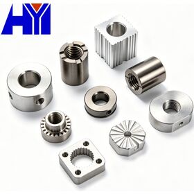 Huayi ISO9001 certificado 16 años fábrica OEM personalizado CNC mecanizado de aluminio anodizado componentes de hardware de acero inoxidable