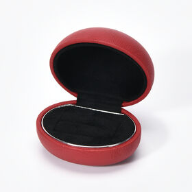 Premium Handmade PU Leather Jewelry Box - Custom Logo Embossing, OEM ODM Wholesale Travel Case for Luxury Accessories Storage