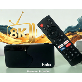 Neue 8K IPTV Box 2026 Holabox Unterstützt GB, DE, FR, NL, BE, SE, PL, CH, USA, CA Starker Android Smart Set-Top-Box