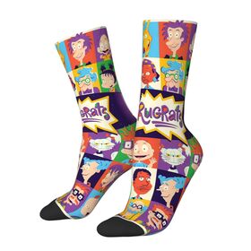 OEM/ODM Professionelle Großhandels-Socken nach Design-Thinking-Methodik, kundenspezifisch mit Glitzer-Finish und durchgehendem Sparkle-Shine-Aufdruck