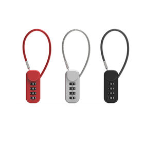 Nuevo Candado de Cable de 4 Dígitos con Combinación de Seguridad Antirrobo para Equipaje, Bolso de Cámara - Candado de Combinación de Seguridad