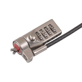 Candado de Seguridad para Laptop con Combinación de 4 Dígitos OEM para Laptops Dell, Cable Antirrobo