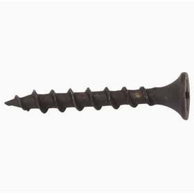 Sekrup Gypsum 25mm, Sekrup Self Tapping, Kepala Bugle, Ujung Hitam, Ulir Halus, Sekrup Drywall
