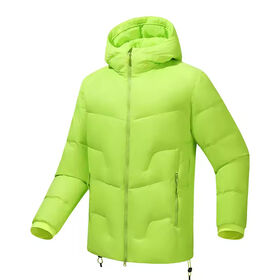 Outdoor Caminhadas Montanhismo Down Casaco Puffer Jacket dos homens com capuz isolados Down Jacket