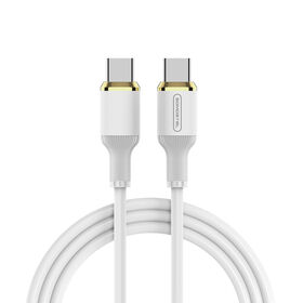 Silicone Fast Charging Cable 27W & 60W 1m Durable Powerline with Gold Plated Connector